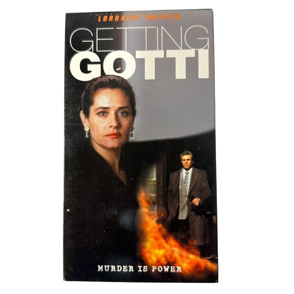 Getting Gotti VHS 1994 Lorraine Bracco Murder Drama Artisan Home Entertainment R - Picture 1 of 8